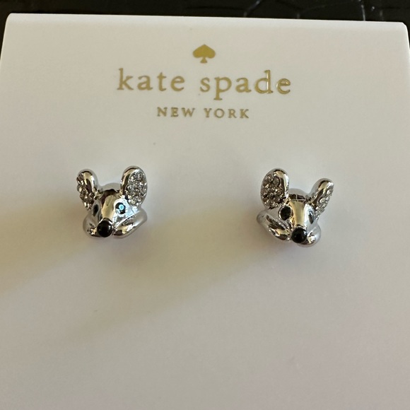 kate spade Jewelry - Kate Spade mouse earrings NWT